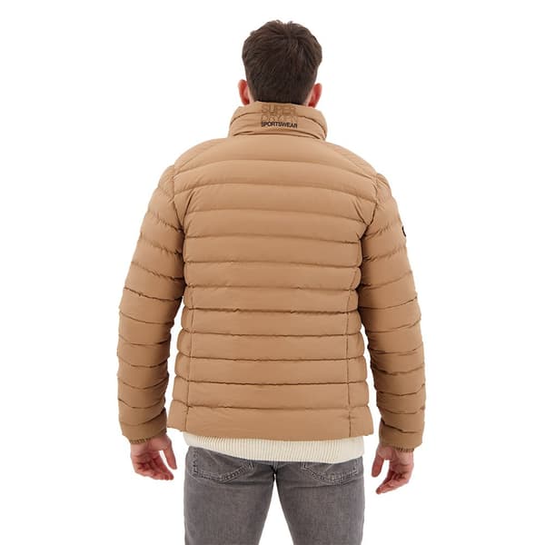 Superdry Vadderad Jacka Fuji Embroidered Beige S Man