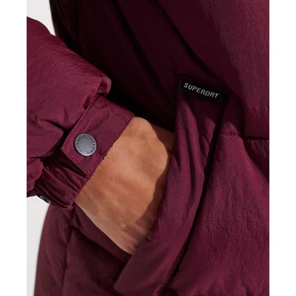Superdry Jacka Expedition Cocoon Röd S Kvinna