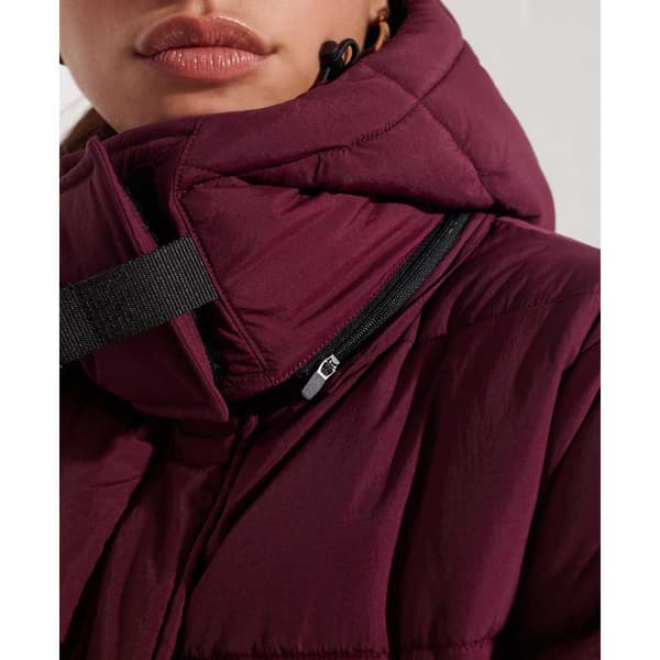 Superdry Jacka Expedition Cocoon Röd S Kvinna
