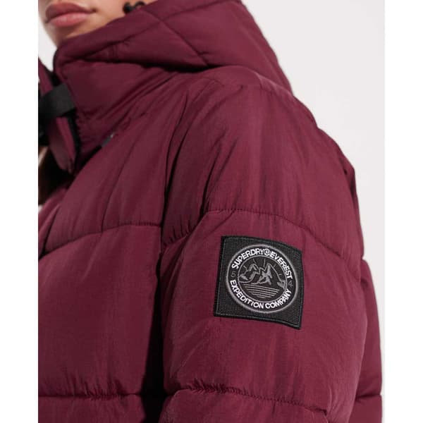 Superdry Jacka Expedition Cocoon Röd S Kvinna