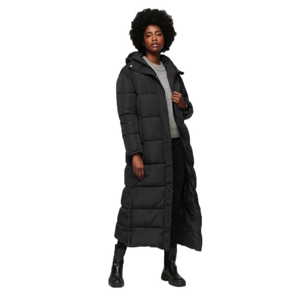 Superdry Jacka Studios Super Duvet Svart 2XL Kvinna