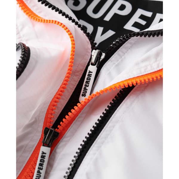 Superdry Jacka Mountain Windcheater Vit M Kvinna
