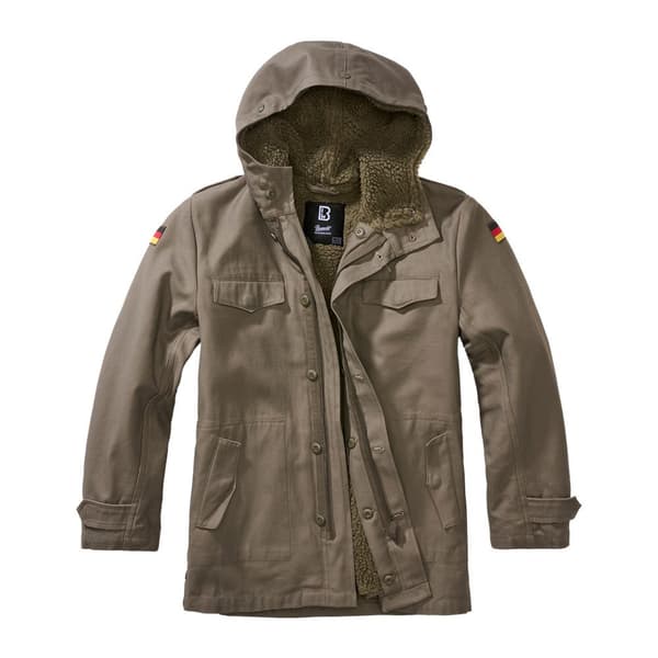 Brandit Parkas Bw Grönt 146-152 cm Pojke