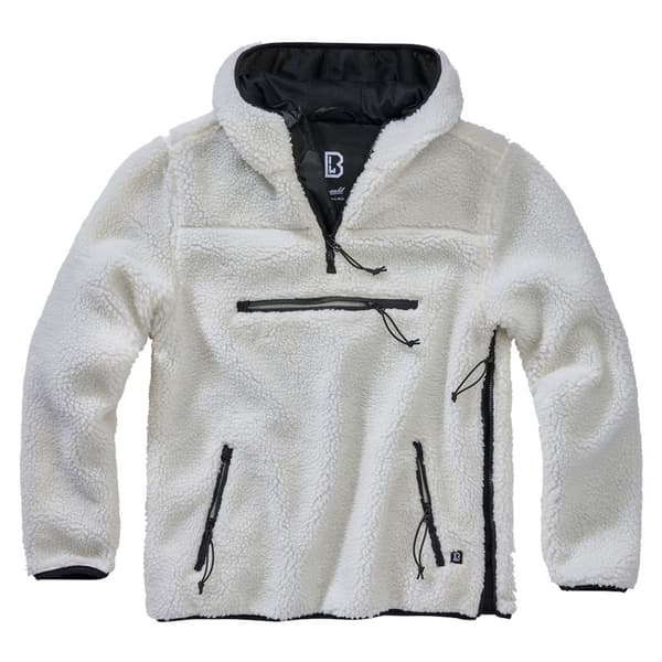 Brandit Jacka Teddy Worker Vit XL Man