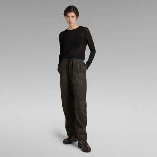 G-star Crew Neck Villapaita Core Musta M Nainen