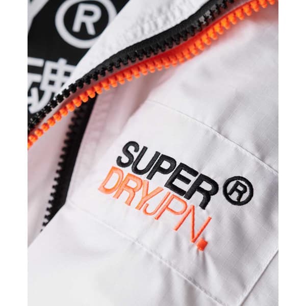 Superdry Jacka Mountain Windcheater Vit S Kvinna
