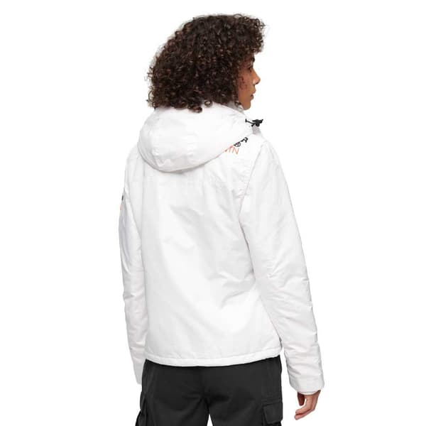 Superdry Jacka Mountain Windcheater Vit S Kvinna