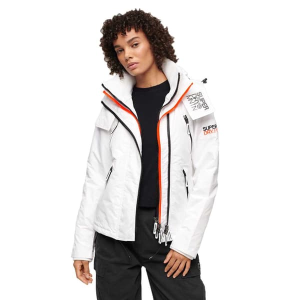 Superdry Jacka Mountain Windcheater Vit S Kvinna