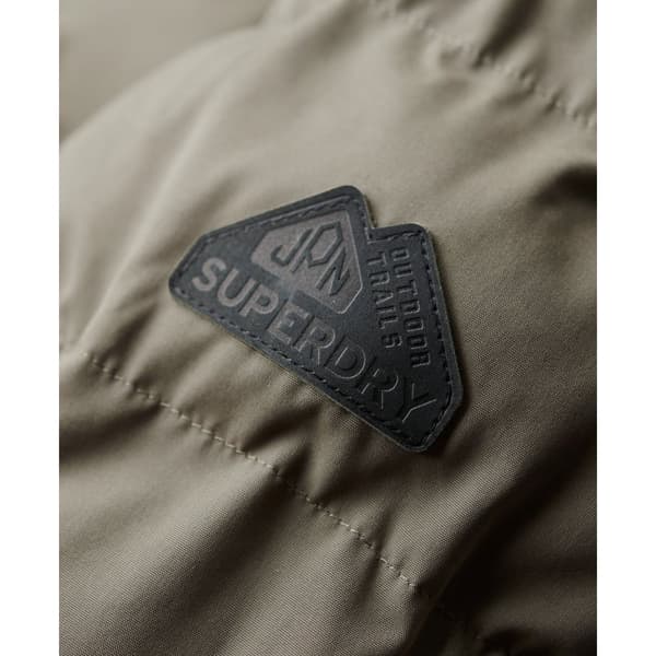 Superdry Jacka Mf Faux Fur Hooded Grönt XL Kvinna