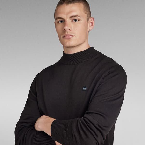 G-star Besætning Hals Sweater Premium Core Sort L Mand