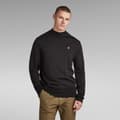 Miniatyrbillede 1 af 6: G-star Besætning Hals Sweater Premium Core Sort L Mand