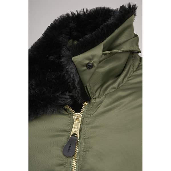 Brandit Jakke Ma2 Fur Collar Grøn 4XL Mand