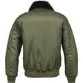 Miniatyrbillede 2 af 5: Brandit Jakke Ma2 Fur Collar Grøn 4XL Mand