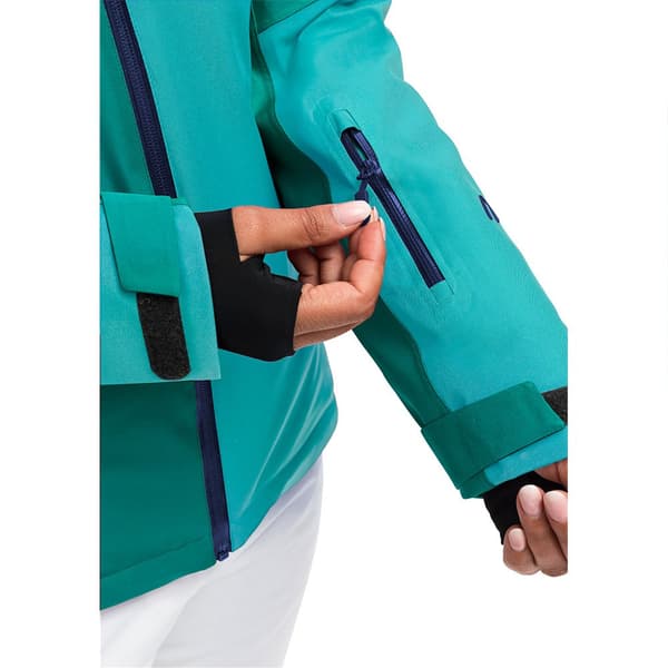 Maier Sports Jakke Waterproof Touring Nuria Grøn 2XL / Regular Kvinde