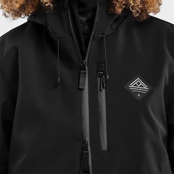 Siroko Jacka W2 Mckinley Svart 2XL Man