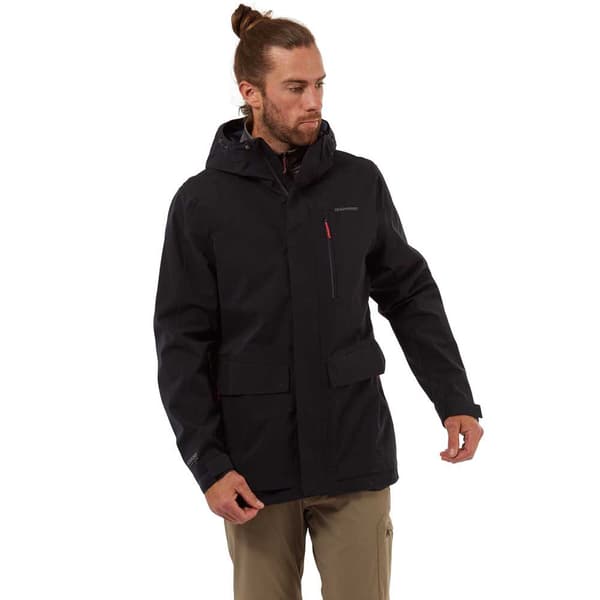 Craghoppers Jakke Lorton Sort 2XL Mand