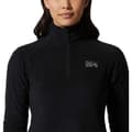 Pikkukuva 5 / 5: Mountain Hardwear Half Zip Fleece Microchill™ 2.0 Musta S Nainen