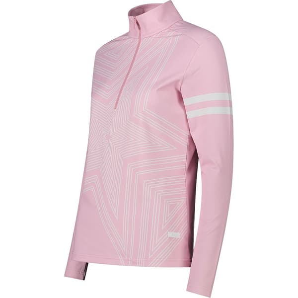 Cmp Halv Lynlås Fleece Sweat 31l0826 Rosa 2XS Kvinde