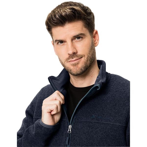 Vaude Full Dragkedja Fleece Rienza Iii Blå L Man