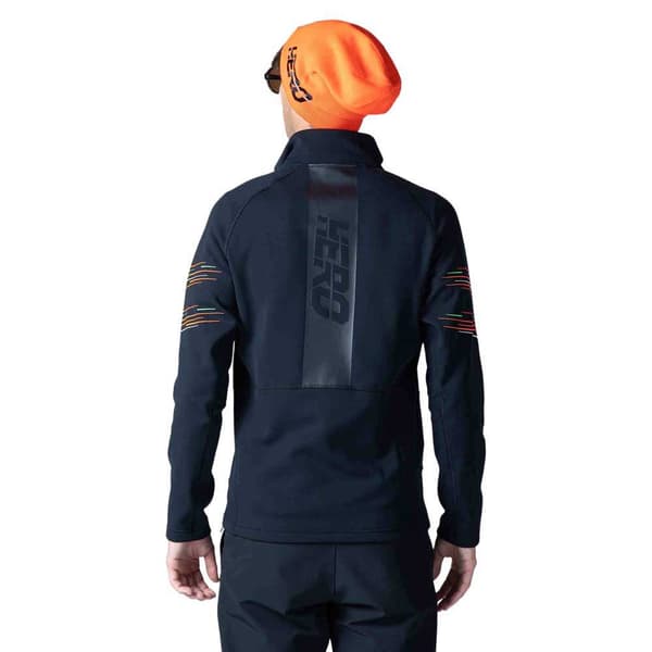 Rossignol Full Dragkedja Fleece Classique Hero Clim Svart XL Man