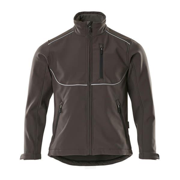 Mascot Softshelljacka Industry 10001 Brun XL