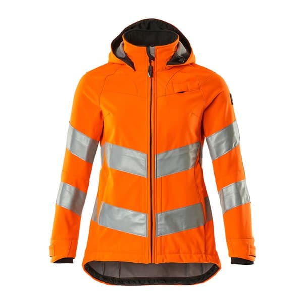 Mascot Softshelljacka Med Huva Safe Supreme 18512 Orange 2XL