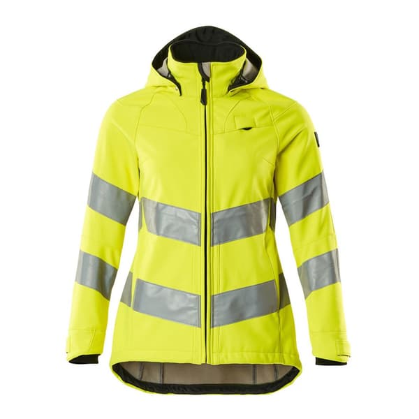 Mascot Softshelljacka Med Huva Safe Supreme 18512 Gul S