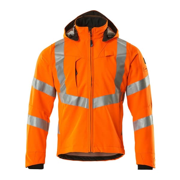 Mascot Softshelljacka Med Huva Safe Supreme 20502 Orange M