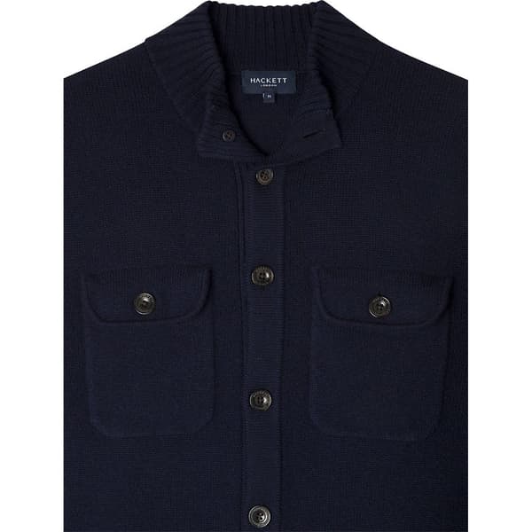 Hackett Cardigan Hm702997 Blå L Mand