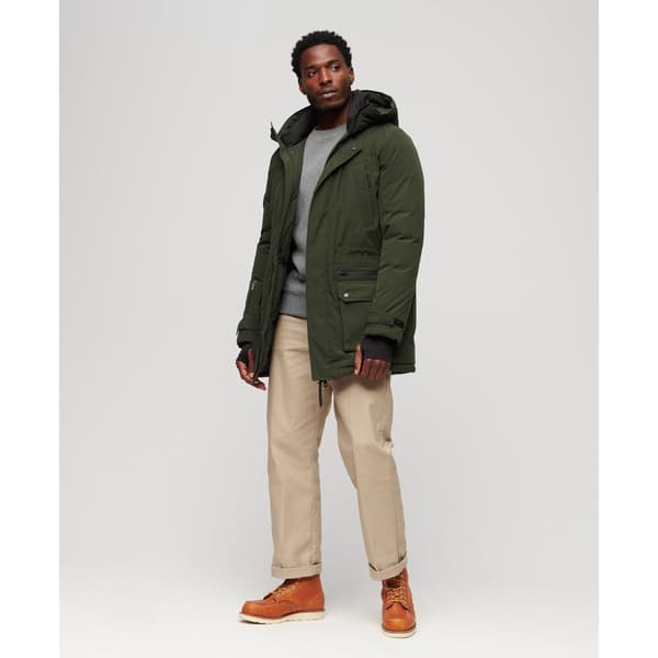 Superdry Anorakki City Padded Vihreä 3XL Mies