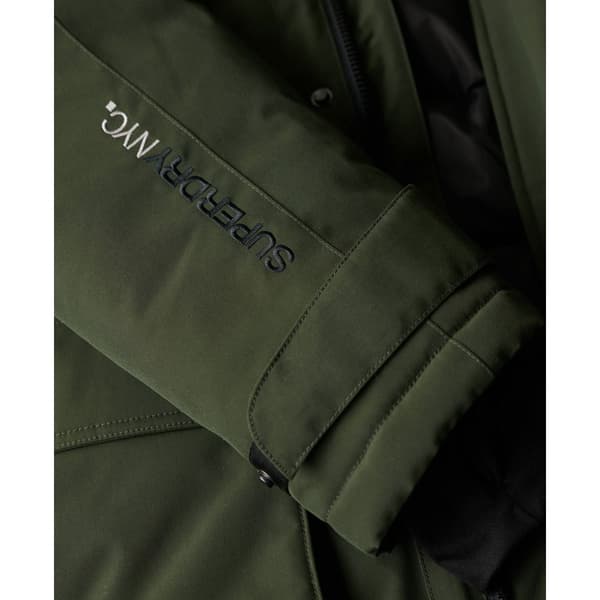 Superdry Anorakki City Padded Vihreä 3XL Mies
