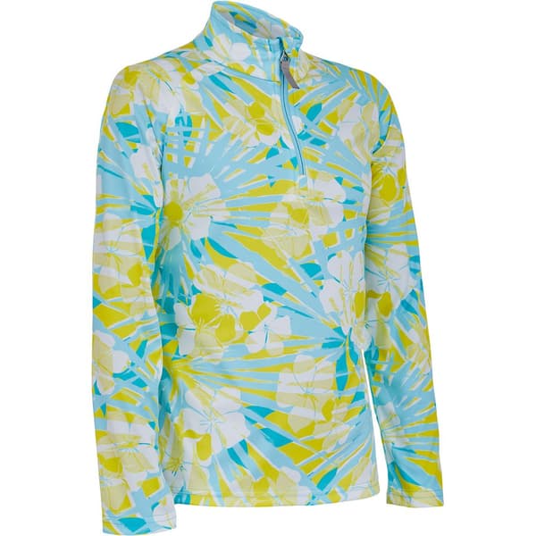 Spyder Half Zip Fleece Girl Surface Blå 14-16 Years