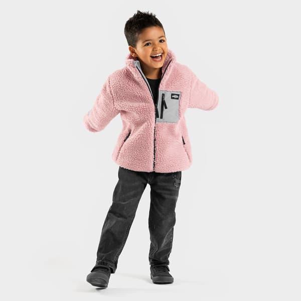 Siroko Full Dragkedja Fleece Fairy Rosa 7-8 Years