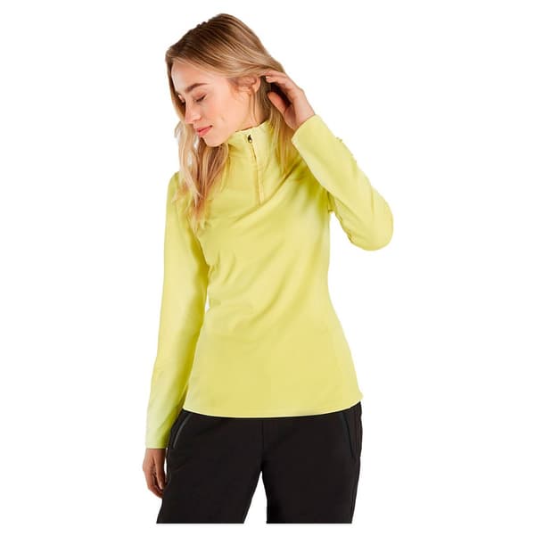 Protest Half Zip Fleece Fabriz Keltainen XL Nainen