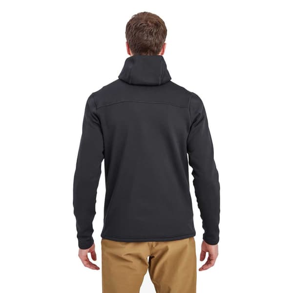 Montane Full Dragkedja Fleece Fury Xt Svart XL Man