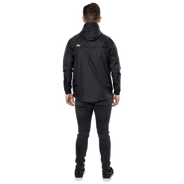 Trespass Jakke Qikpac Sort XS Mand