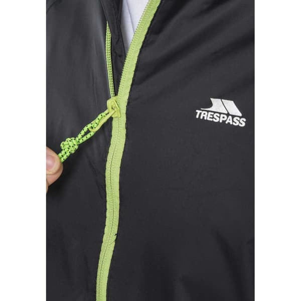 Trespass Jakke Qikpac Sort XS Mand
