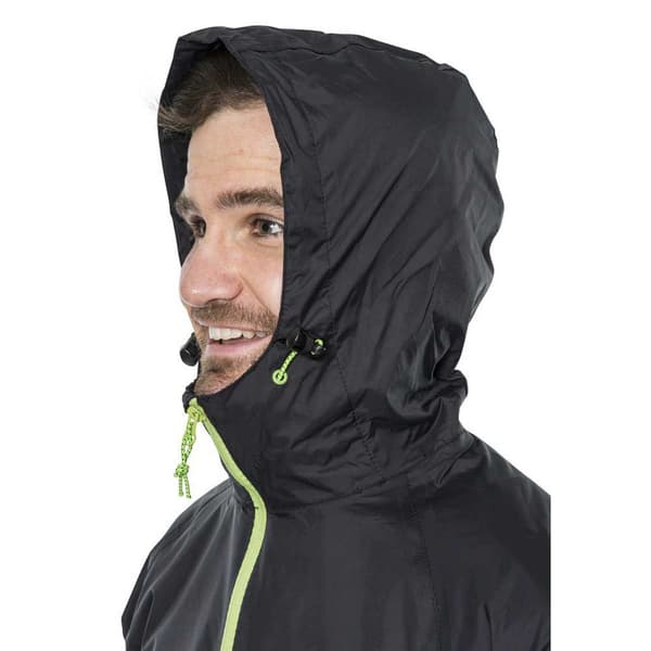 Trespass Jakke Qikpac Sort XS Mand