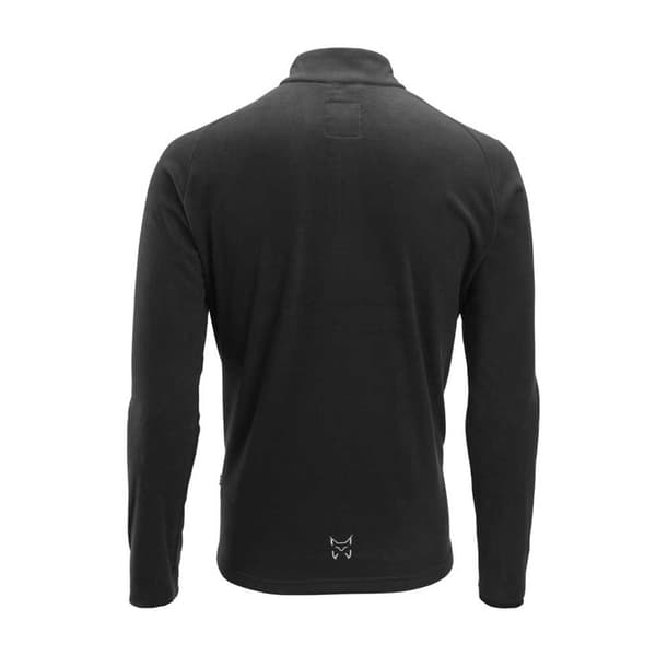 Altus Halv Blixtlåsfleece Uri Svart M Man