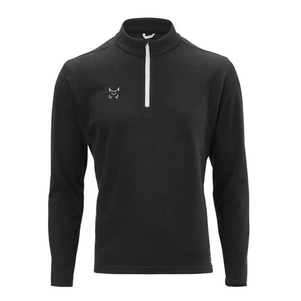 Altus Halv Blixtlåsfleece Uri Svart M Man