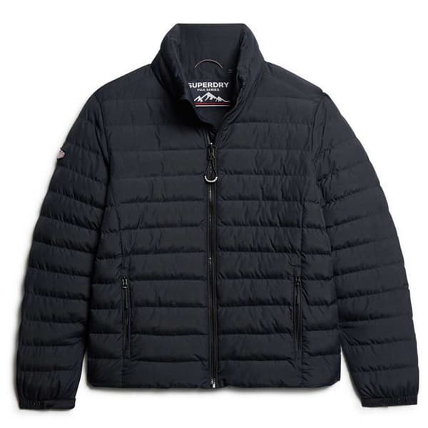 Superdry Polstret Jakke Fuji Embroidered Blå S Mand