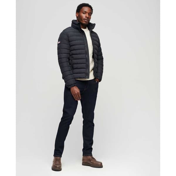 Superdry Polstret Jakke Fuji Embroidered Blå S Mand