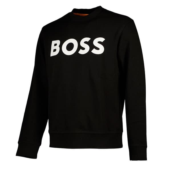 Boss Villapaita Webasiccrew 10244192 01 Musta M Mies