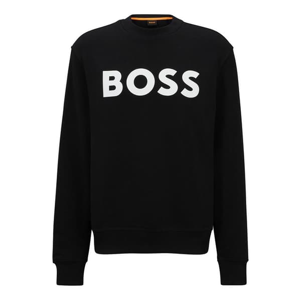 Boss Villapaita Webasiccrew 10244192 01 Musta M Mies
