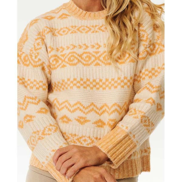 Rip Curl Tröja Med Rund Hals La Isla Orange XS Kvinna