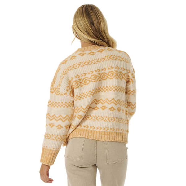 Rip Curl Besætning Hals Sweater La Isla Orange S Kvinde