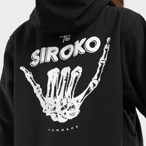 Siroko W3 North Ice Jacka Svart M Kvinna