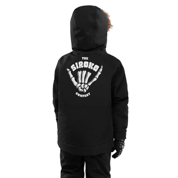 Siroko Jacka Rebel Svart 7-8 Years Pojke