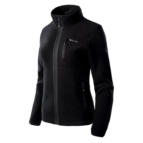 Hi-tec Täysin Vetoketjullinen Fleece Porto Musta L Nainen