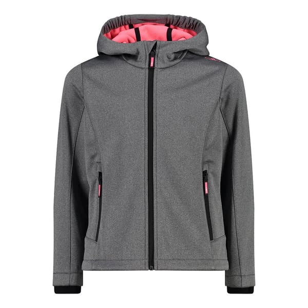 Cmp Jakke Fix Hood 3a29385n-m Grå 14 Years Dreng